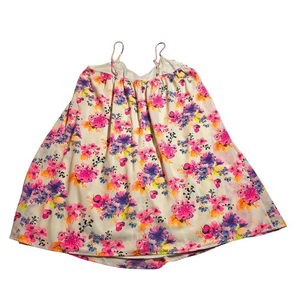 Romeo & Juliet Couture Sleeveless Floral Print A-Line Mini Dress Size Small - Picture 2 of 10